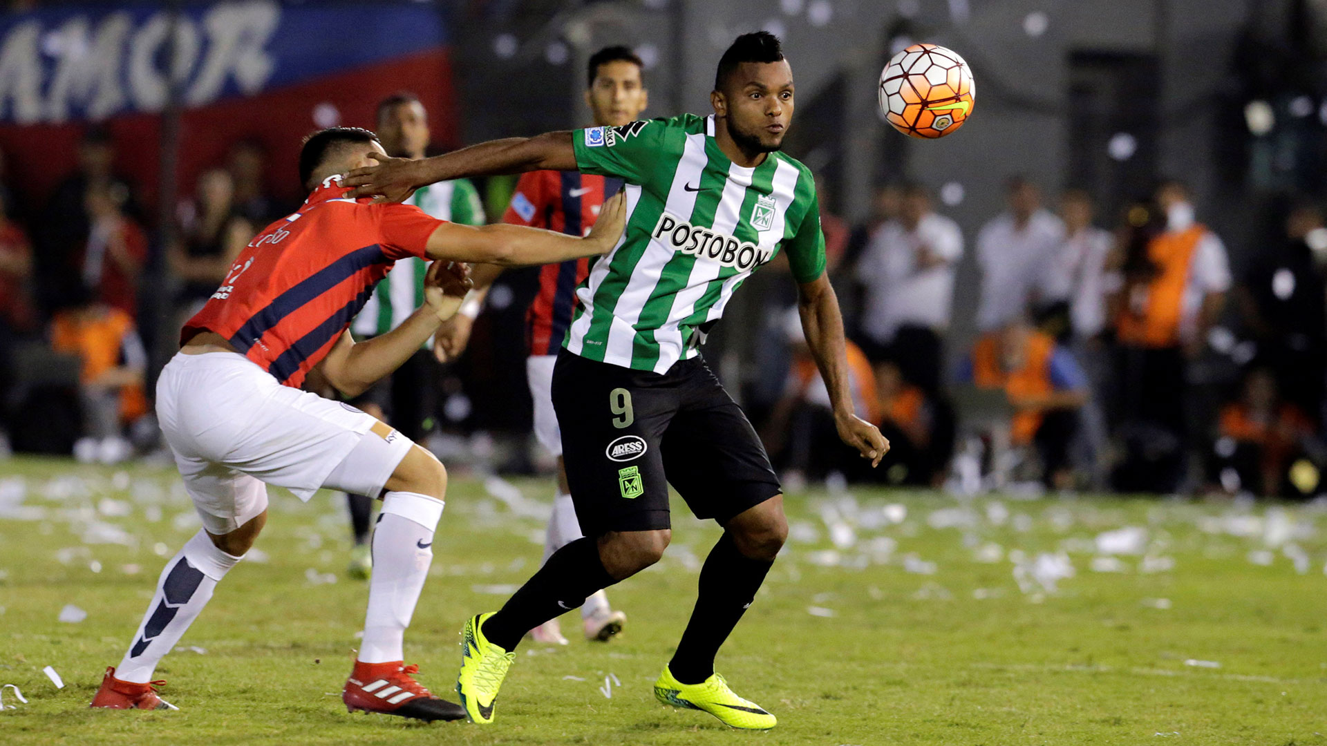 Atlético Nacional y Cerro Porteño definen al segundo finalista de la Copa Sudamericana