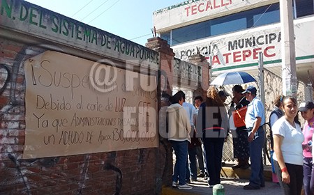 CFE corta suministro a sistema de agua de Ecatepec y deja sin servicio a hospital del IMSS