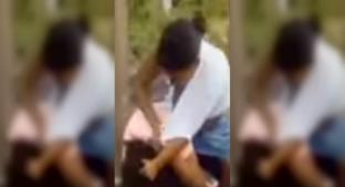 Mujer 'muele' a golpes a la presunta amante de su marido