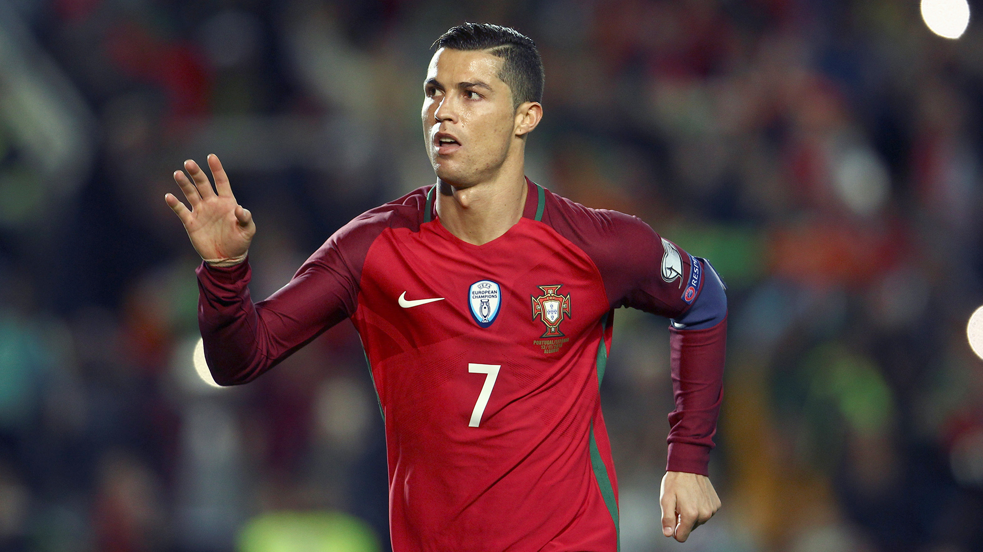 Cristiano Ronaldo ya es el cuarto máximo goleador europeo de selecciones