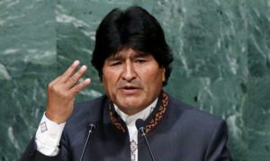 Evo Morales “Fidel es un hombre tan solidario”