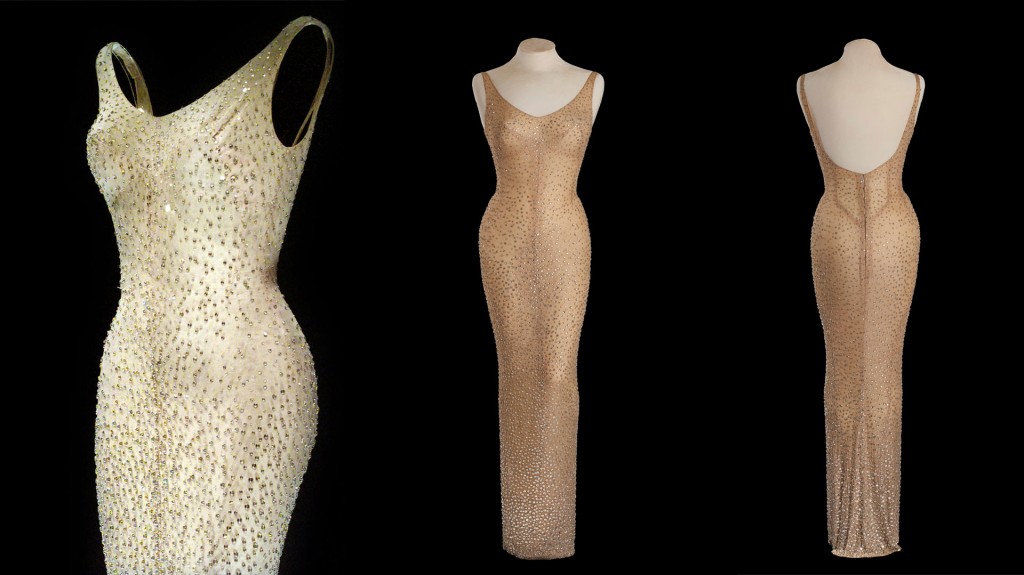 Pagaron USD 5 millones por el vestido que Marilyn Monroe usó sin ropa interior para cantarle el feliz cumpleaños a John F. Kennedy