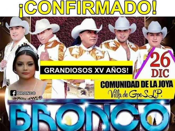 En los XV de Rubí habrá ¡Sergio el bailador en vivo!; Bronco confirma