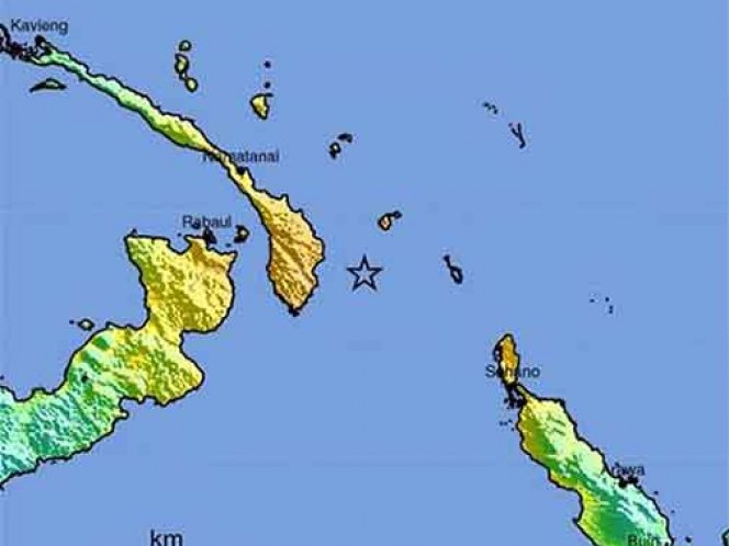 Se registra fuerte sismo en Papúa, Nueva Guinea; descartan tsunami