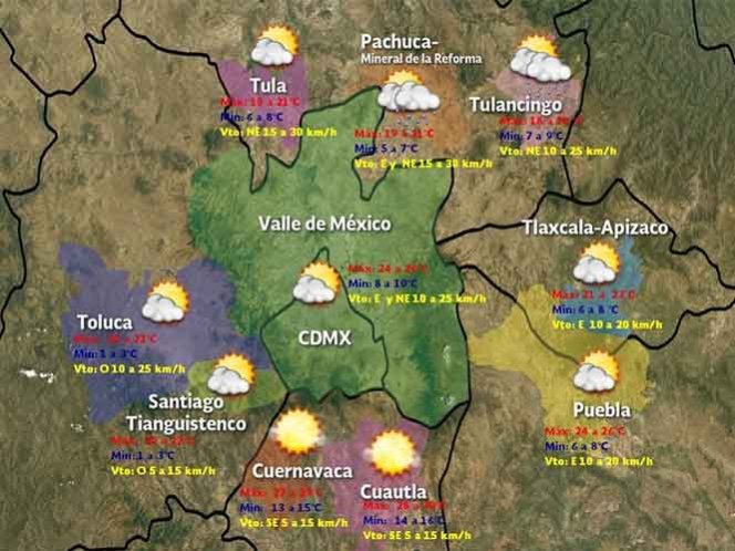 ¡Aliste el paraguas! Prevén tormentas y chubascos en 12 estados