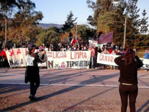 Movimiento contra termoeléctrica en La Ligua busca apoyo nacional