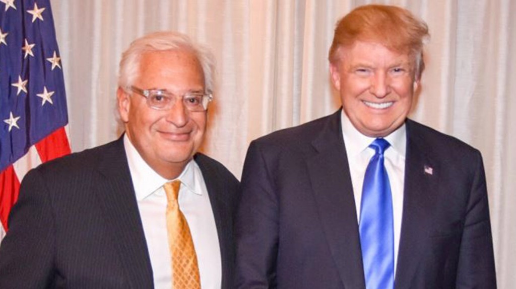 Donald Trump nombró a David Friedman como embajador de Estados Unidos en Israel