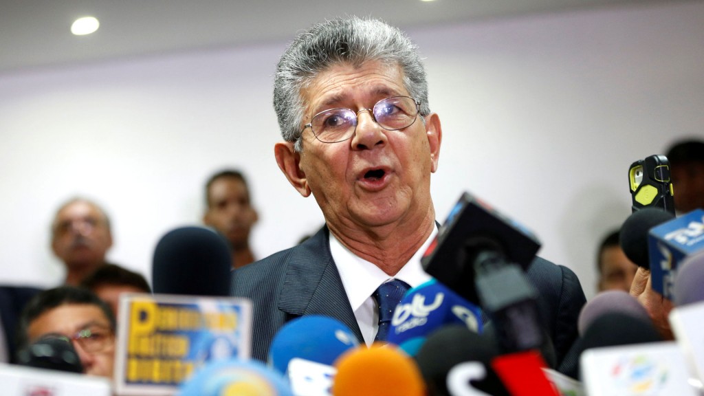 Henry Ramos Allup pidió que Odebrecht denuncie a quién pagó sobornos en Venezuela