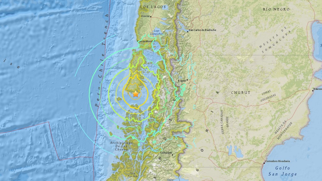 Alerta de tsunami en Chile tras un terremoto de 7,7 grados