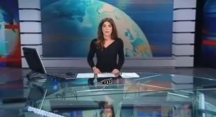 Conductora de noticias sufre 'picante' descuido en vivo