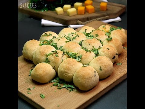 Arbolito de masa relleno de queso