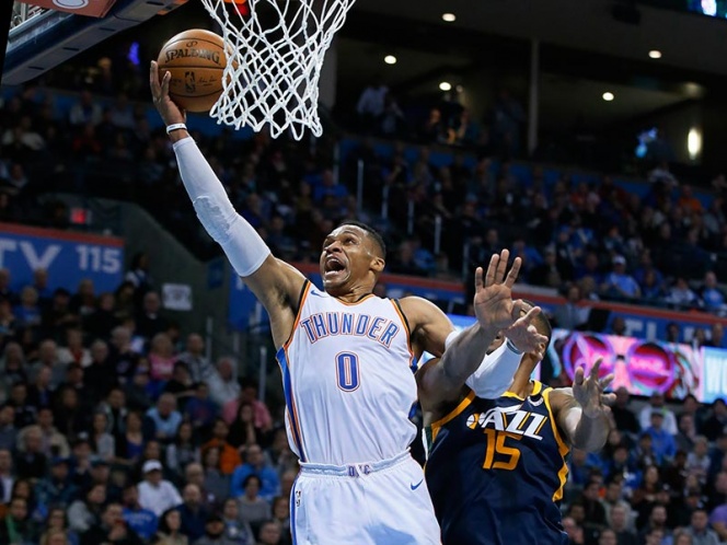 Thunder vence al Jazz y se alista para jugar en la CDMX