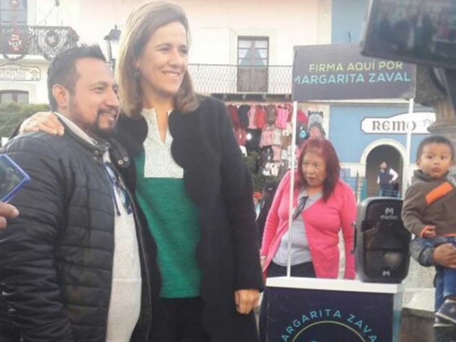 Hay quienes se deberán su candidatura a sí mismos, yo a un millón: Margarita Zavala