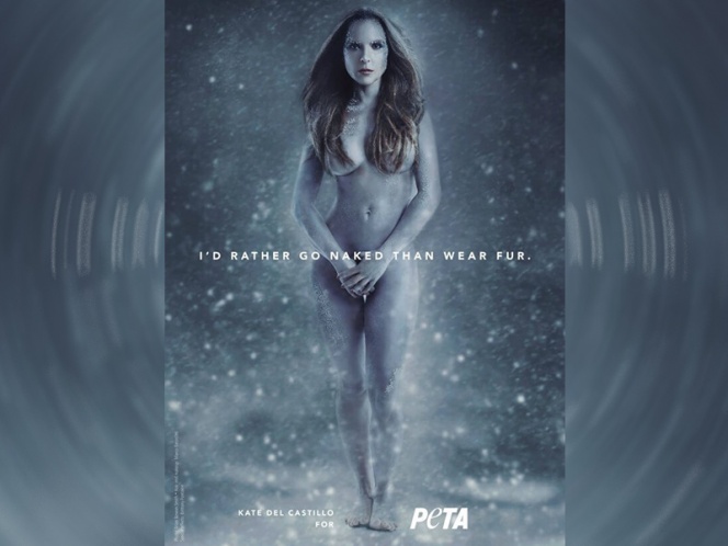 Kate del Castillo se desnuda por una gran causa