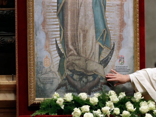 Ante la Guadalupana, el Papa defendió la diversidad en AL