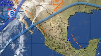 Prevén temperaturas bajo cero y heladas en 18 estados del país