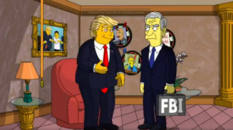 [VIDEO] Los Simpson parodian a Trump sobornando a Mueller, fiscal que investiga el 'Rusiagate'