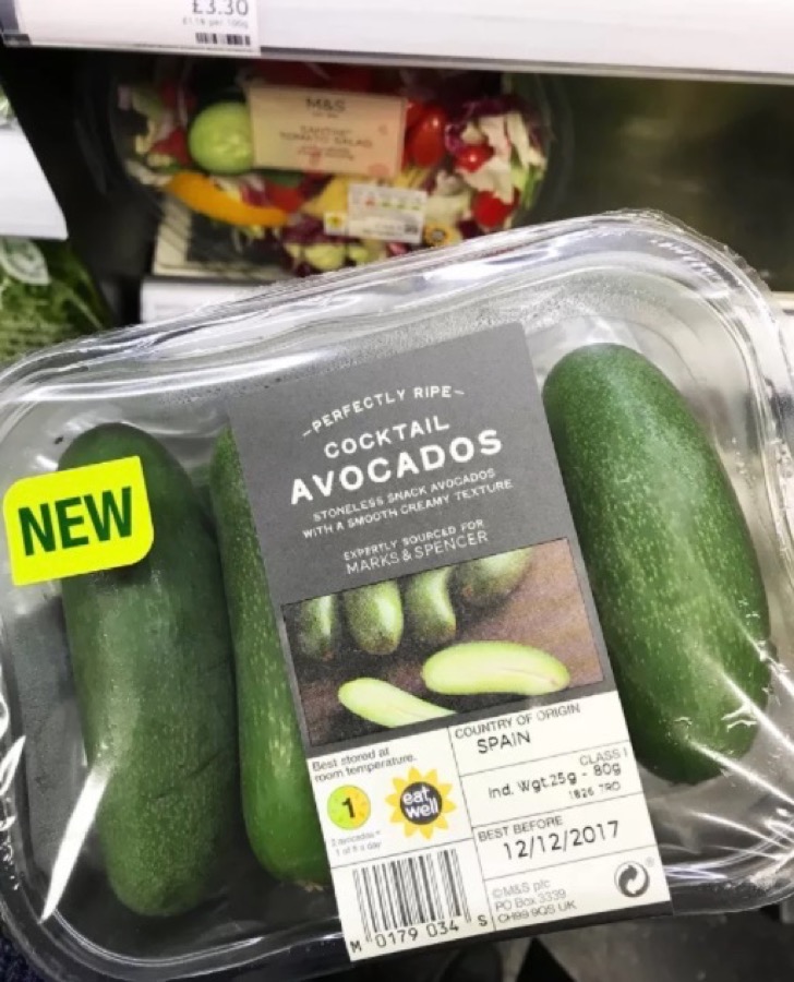 Los nuevos aguacates sin semilla están lejos de ser ricos. Esta es su verdadera descripción