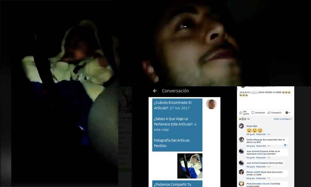 VIDEO: Millennials ‘olvidan’ a su bebé en el Uber