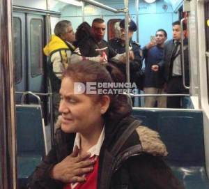 (VIDEO): Disparan en la cabeza a pasajero a bordo de vagón de la Línea B del Metro