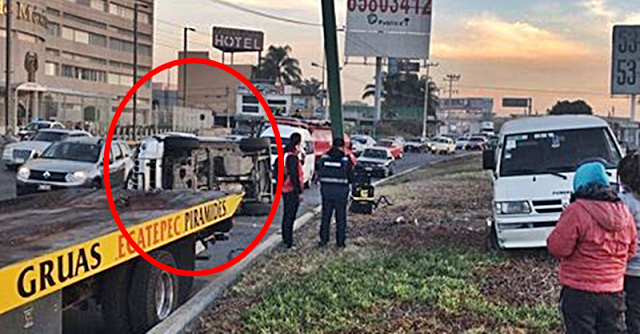 Muere una persona tras volcar su vehículo en Avenida Central