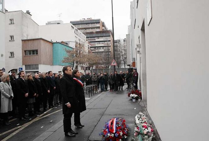 Conmemora Francia atentados contra 'Charlie Hebdo' y supermercado judío