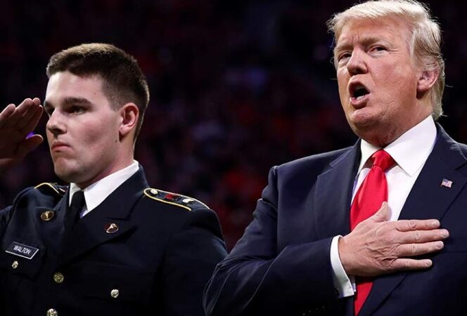 Trump busca ponerle el ejemplo a jugadores de NFL
