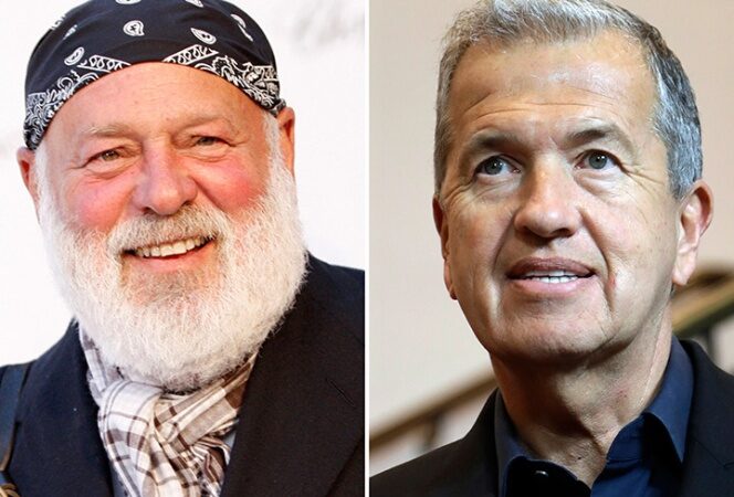 Modelos masculinos acusan de acoso a Mario Testino