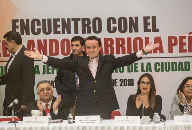 Dice Mikel Arriola que 73 por ciento de electores ya lo conoce