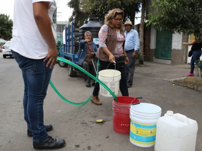 Por mantenimiento, cortes a suministro de agua en Tlalnepantla