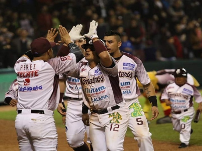 Tomateros se coloca a una victoria del título