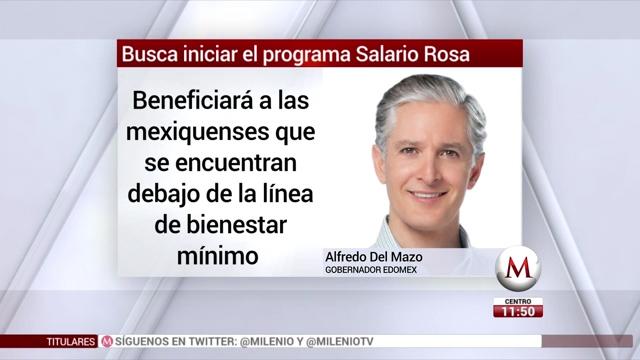  Tarjeta Salario Rosa no es para todas, Alfredo Del Mazo