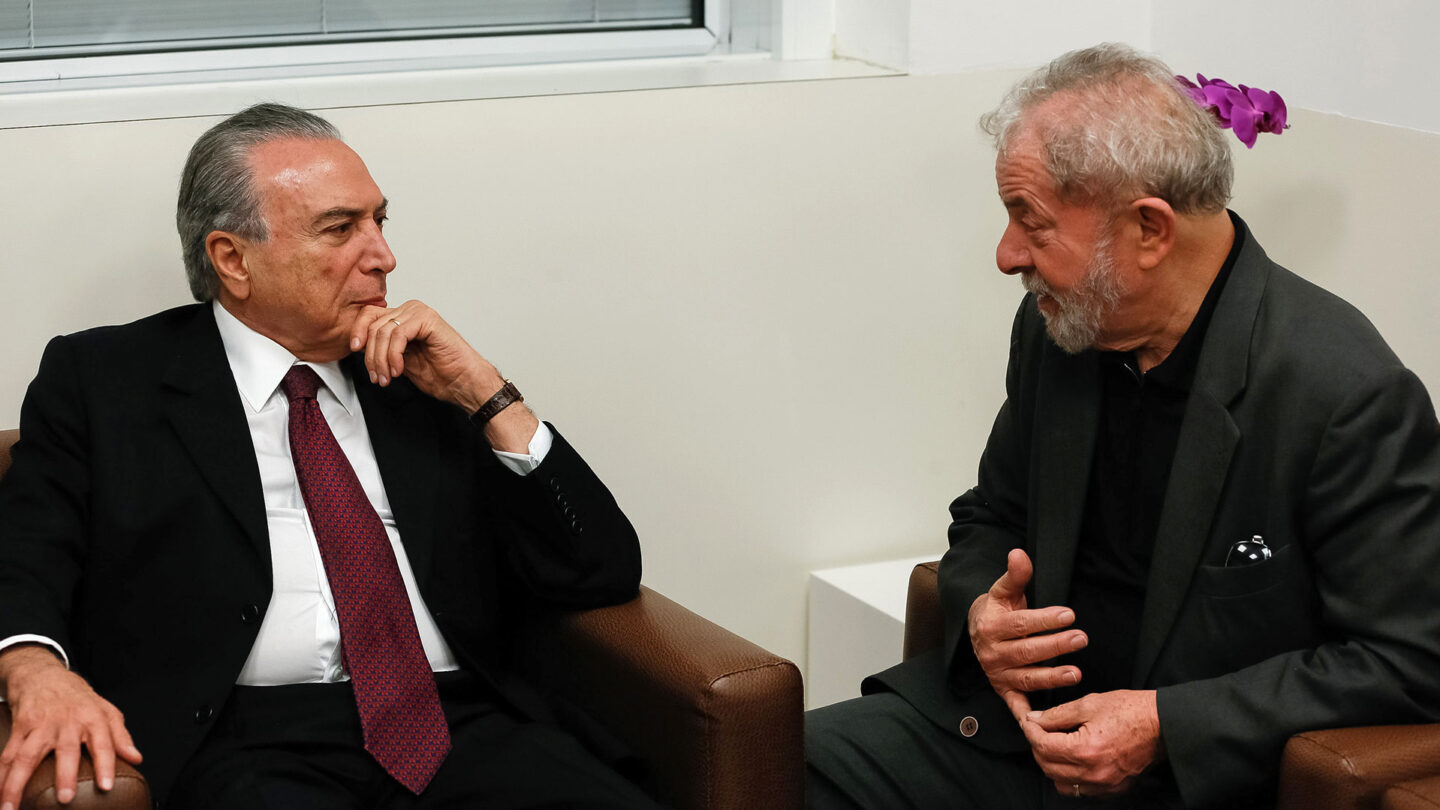 Michel Temer Lo mejor para Brasil sería que Lula da Silva pueda participar y sea derrotado |