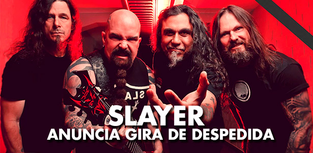 Slayer anuncia su gira de despedida