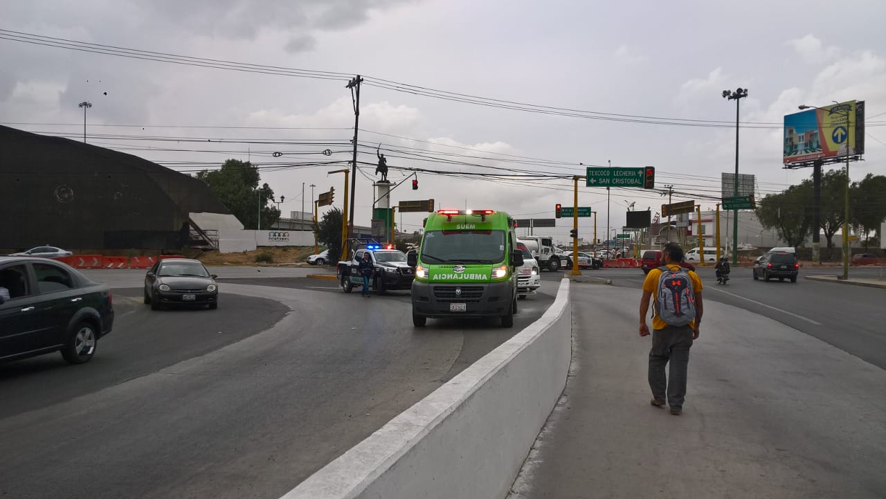 ACCIDENTE de Mexibus y Combie en Puente de Fierro, Ecatepec