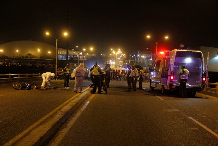 Tres muertos en el primer día del año por accidentes