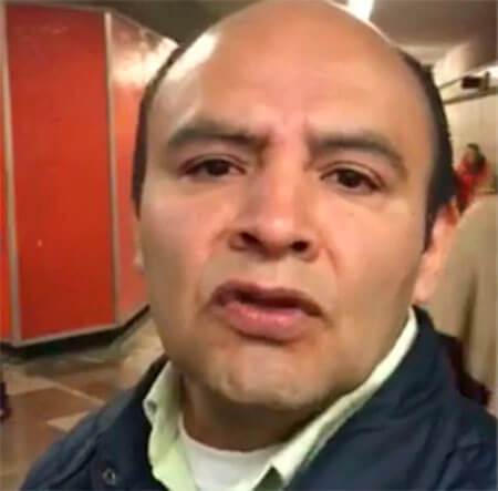 (VIDEO): Hombre es obligado a disculparse por tocarle los testículos a pasajero del Metro