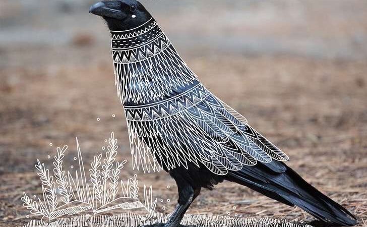 7 imágenes de animales genialmente ilustradas por Rohan Sharad Dahotre