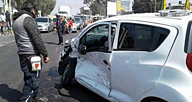 RULETERO PIERDE LA VIDA TRAS CHOQUE EN ECATEPEC