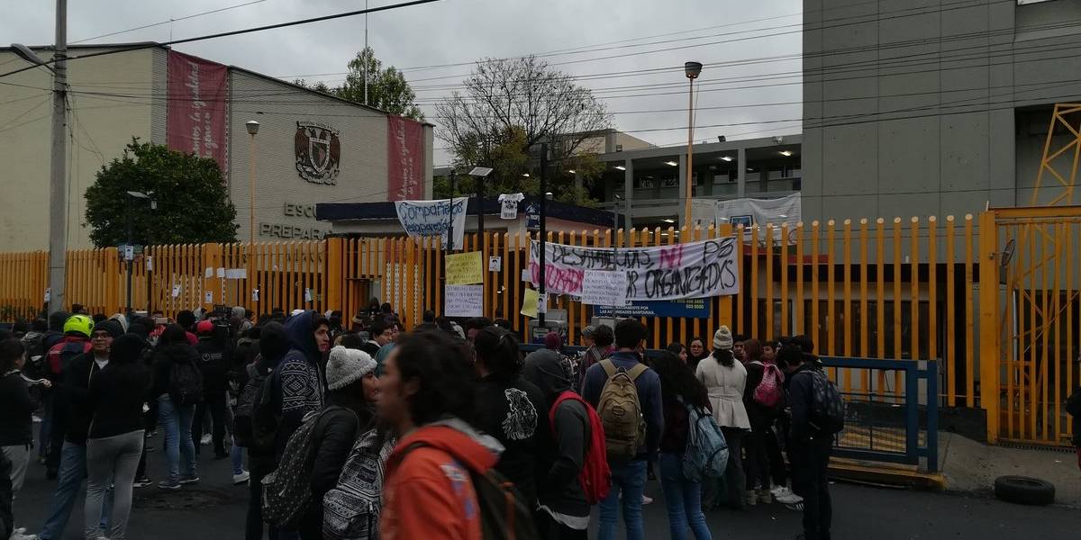 Prepa 8 UNAM se va a PARO por caso de Marco Antonio Sánchez Flores