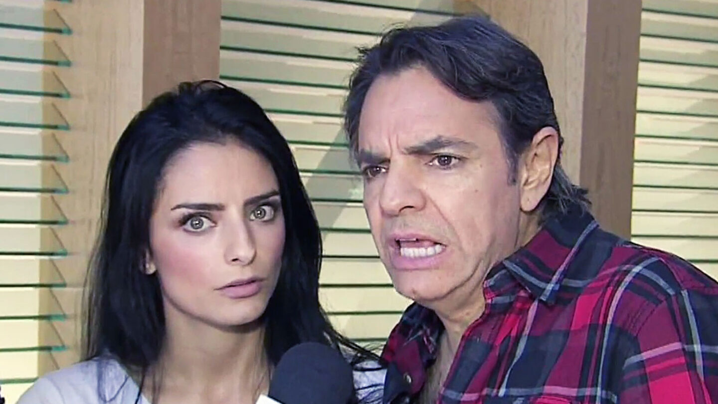 Por error Eugenio Derbez dejó al descubierto el secreto íntimo de Aislinn |