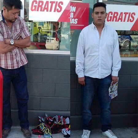 Sorprenden a par de ladrones robando herramienta de Autozone de Vía Morelos
