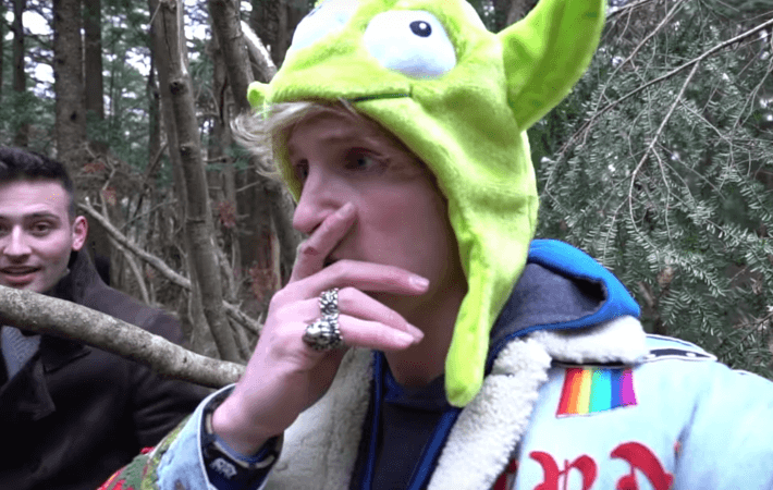 Logan Paul ya es el peor Youtuber del 2018; se burlo de un cadaver victima de suicidio