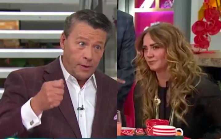 Andrea Legarreta reacciona al ver a Alfredo Adame en “Hoy” en su 20 aniversario 