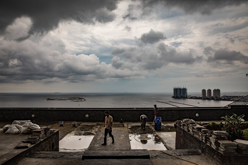 La ciudad que está por hundirse en el mar por culpa del hombre