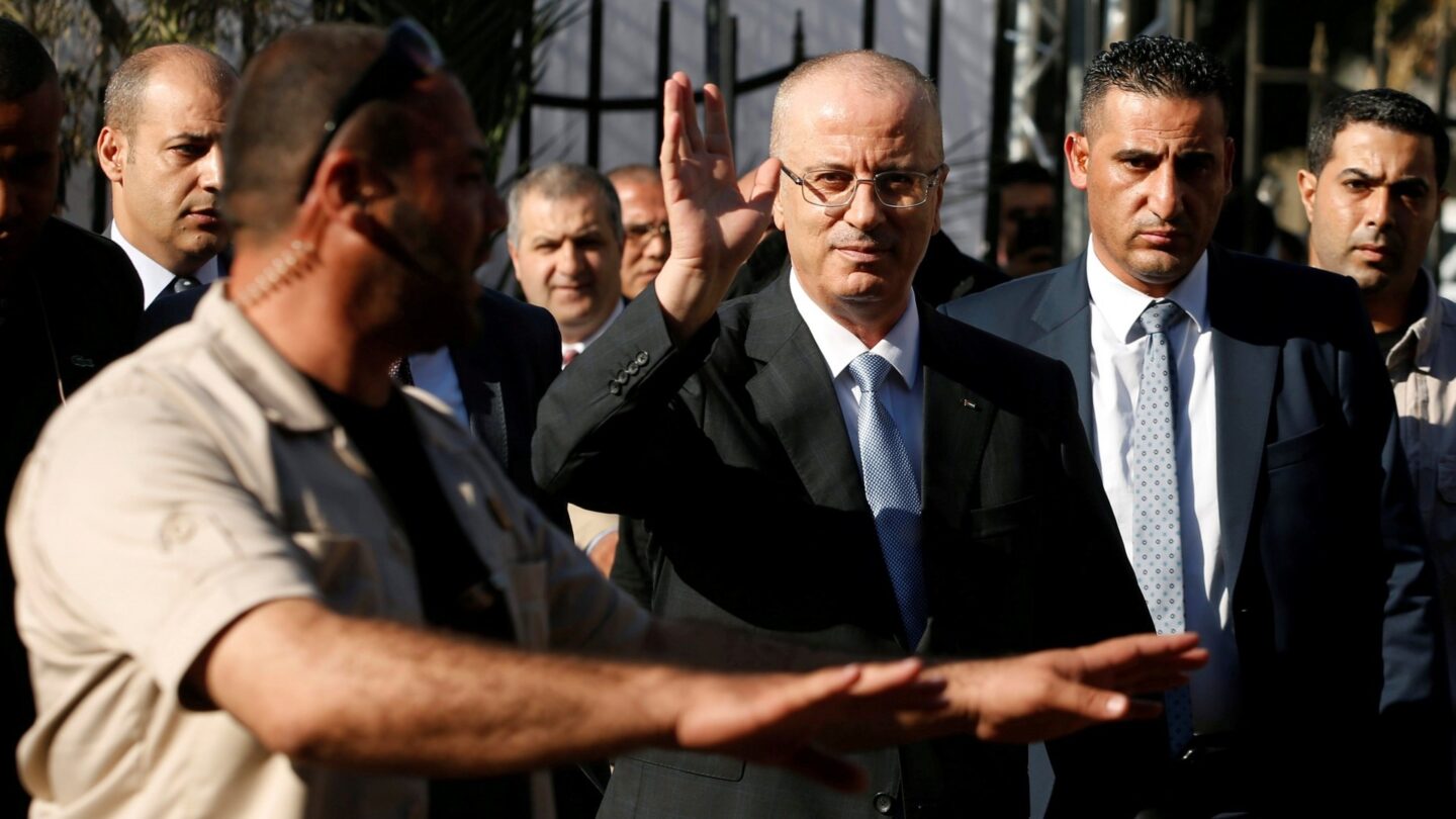 Atacaron el convoy del primer ministro palestino en la Franja de Gaza hay siete heridos |