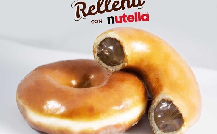 ¿Te imaginas una dona rellena de nutella? Tus más dulces sueños al fin se hicieron realidad
