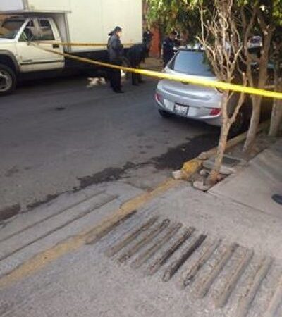 URGENTE: Acaban de asesinar a balazos a una mujer que conducía un Hyundai en Ecatepec