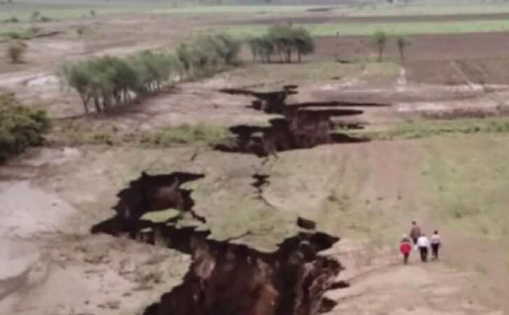 Una grieta gigante amenaza con dividir África en dos partes. Está ocurriendo a un ritmo alarmante