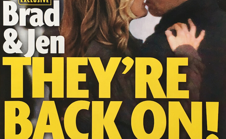 Brad Pitt y Jennifer Aniston no se besaron y no han vuelto. Esta es la verdad tras esa falsa imagen